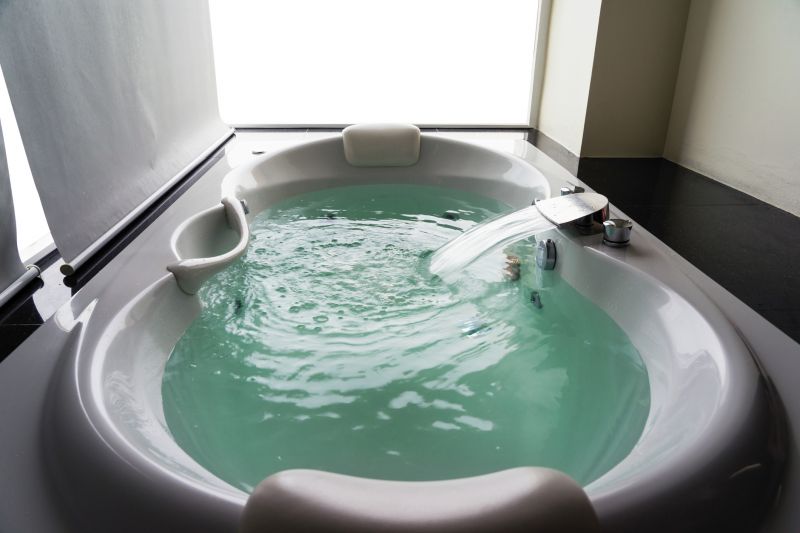 Corner Whirlpool Tub