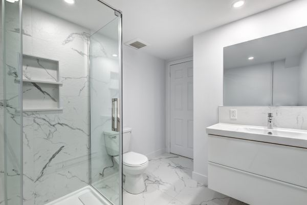 Basement Bathroom Installation in Fairfield