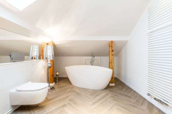 Attic Bathroom Renovation in Fairfield