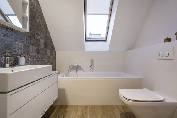 Attic Bathroom Construction in Fairfield
